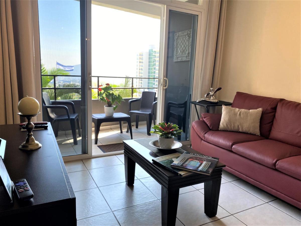 Luxury Modrn Apartment, W/Amazing View, 3Br,Escalon,Exclus,Secur 圣萨尔瓦多 外观 照片
